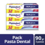 Pasta Dental Pepsodent Triple Más 3X2 90 gr.