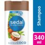 Shampoo Sedal Bomba Coco Reparacion Intensa 340 ml.